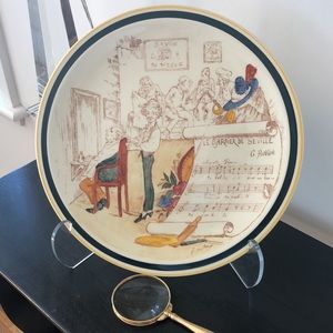 Large Antique Charger